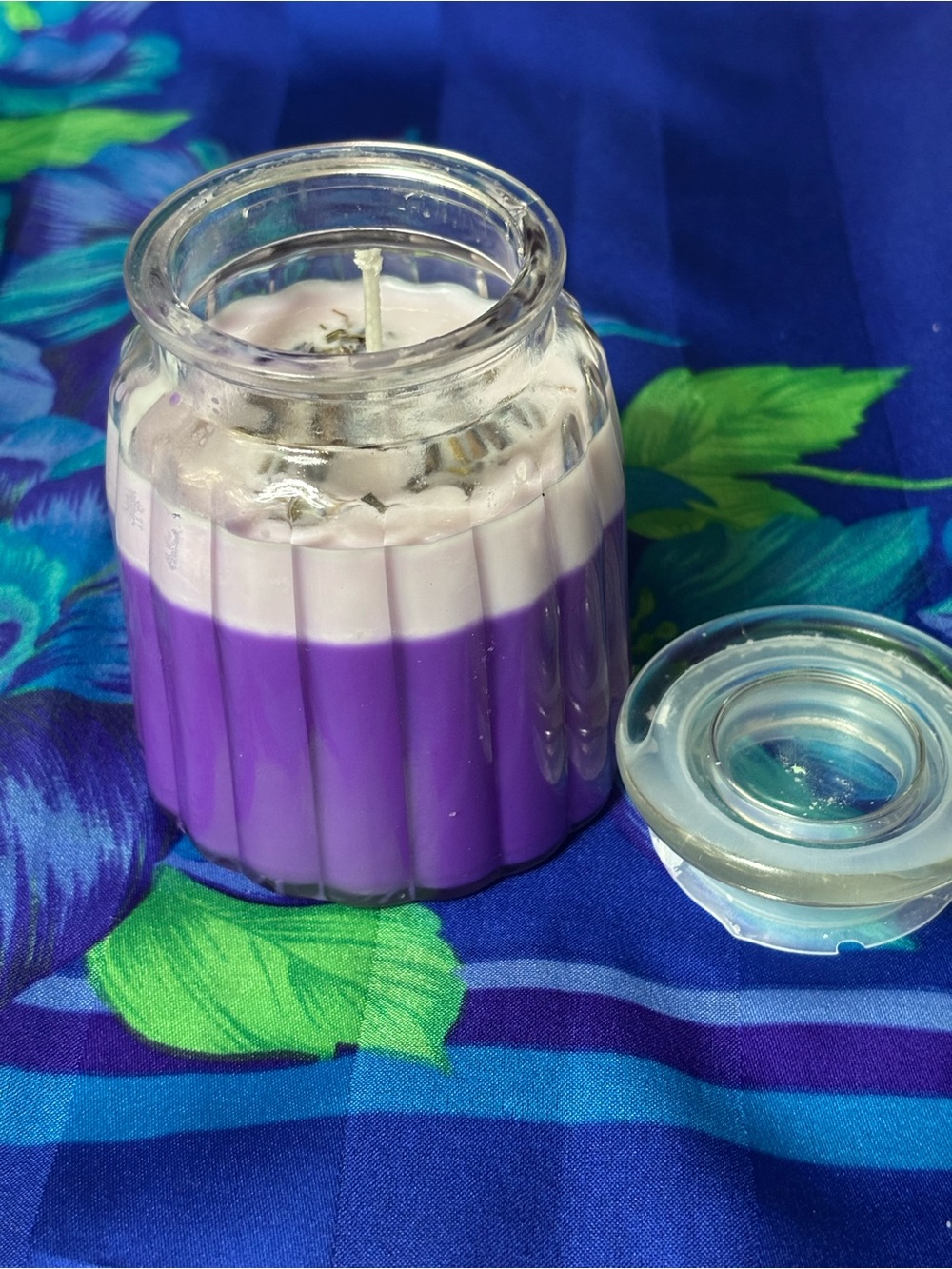 Lavender Vanilla handmade candle
